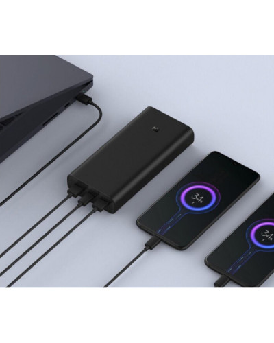 Зовнішній акумулятор (павербанк) Xiaomi Mi 50w Power Bank 20000mAh Black (BHR5121GL)