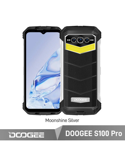 DOOGEE S100 Pro 12/256GB Moonshine Silver