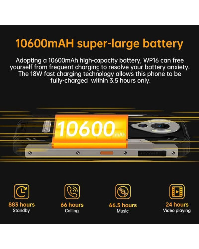 Oukitel WP16 8/128GB Orange