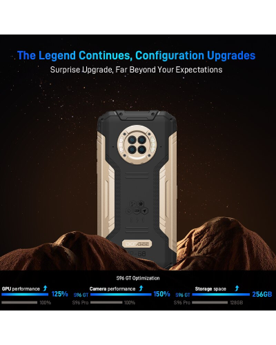 Смартфон DOOGEE S96GT 8/256GB Black