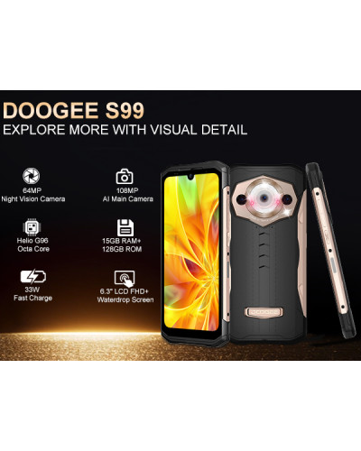 Смартфон DOOGEE S99 8/128GB Gold