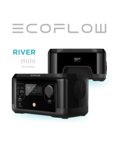 Зарядна станція EcoFlow RIVER mini Wireless (RIVERMINIWIRELESS)