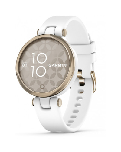 Смарт-годинник Garmin Lily Sport Edition - Cream Gold Bezel with Dust Rose Case and S. Band (010-02384-03/13)