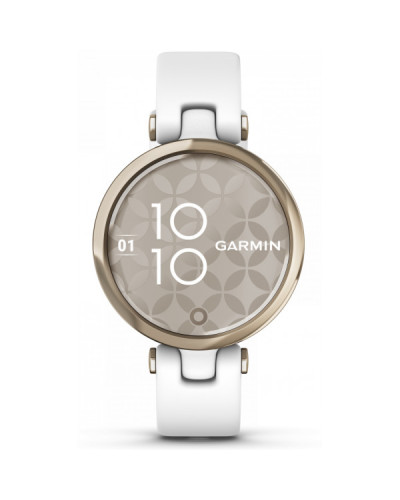 Смарт-годинник Garmin Lily Sport Edition - Cream Gold Bezel with Dust Rose Case and S. Band (010-02384-03/13)