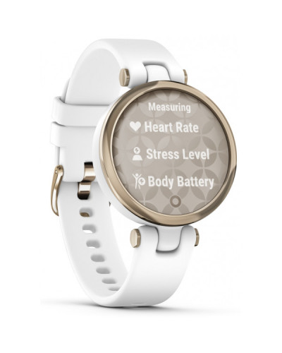 Смарт-годинник Garmin Lily Sport Edition - Cream Gold Bezel with Dust Rose Case and S. Band (010-02384-03/13)
