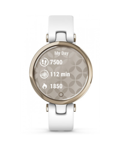 Смарт-годинник Garmin Lily Sport Edition - Cream Gold Bezel with Dust Rose Case and S. Band (010-02384-03/13)