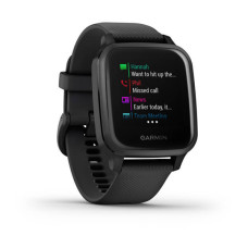Смарт-годинник Garmin Venu Sq Music Edition Black/Slate (010-02426-10/00)