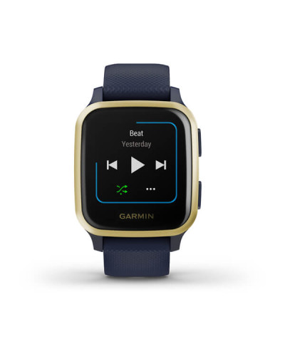 Смарт-годинник Garmin Venu Sq Music Edition Navy/Gold (010-02426-12/02)