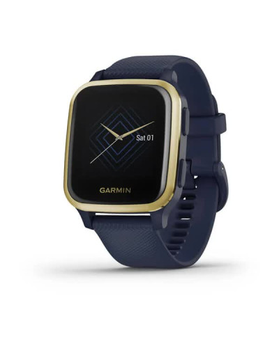 Смарт-годинник Garmin Venu Sq Music Edition Navy/Gold (010-02426-12/02)