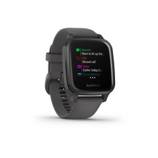 Смарт-годинник Garmin Venu Sq Slate with Gray Band (010-02427-10/00)