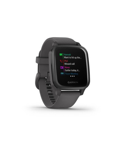 Смарт-годинник Garmin Venu Sq Slate with Gray Band (010-02427-10/00)