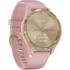 Смарт-годинник Garmin Vivomove 3s Rose Gold Stainless Steel Bezel w. Navy and Silicone B. (010-02238-03)
