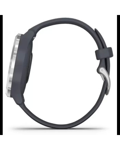 Смарт-годинник Garmin Vivomove 3s Silver Stainless Steel Bezel w. Granite Blue and Silicone B. (010-02238-00)