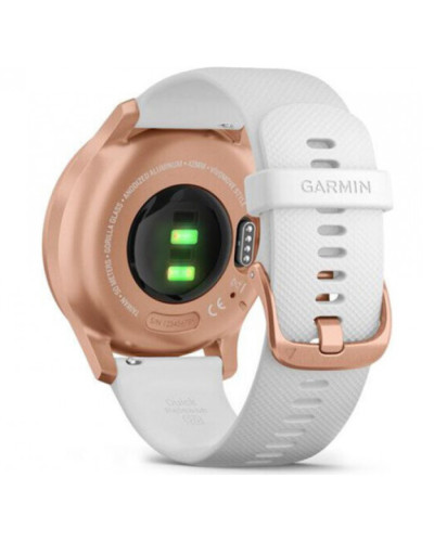 Смарт-годинник Garmin Vivomove Style Rose Gold Aluminum w. White Silicone B. (010-02240-00)