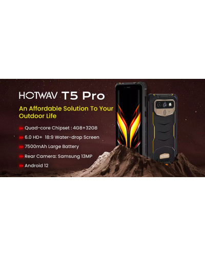 Смартфон Hotwav T5 Pro 4/32GB Orange