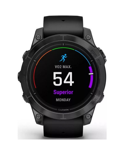 Смарт-годинник Garmin Epix Pro Gen 2 47mm Slate Gray w. Black Band (010-02803-00/01)