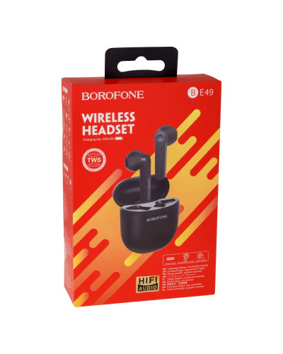 Блютуз Стерео Гарнитура Borofone BE49 Serenity TWS