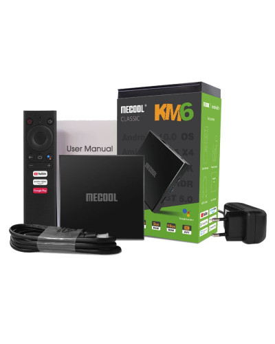 Насолоджуйтесь потужною MECOOL KM6 Smart TV приставкою