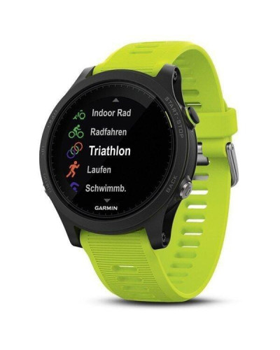 Спортивний годинник Garmin Forerunner 935 Tri-bundle Black with Yellow Straps (010-01746-06/010-01746-02/010-01746-03)