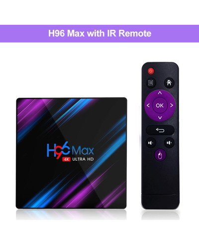 Смарт ТБ приставка H96 MAX 4/32Gb