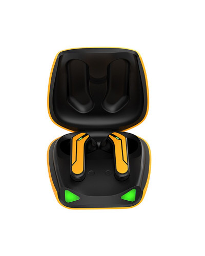Уцінка* Навушники Hotwav K75 black-yellow *Лівий навушник + кейс