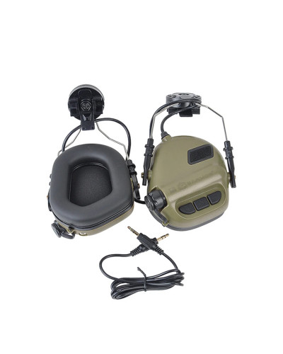 Тактичні навушники EArmor M31H MOD3 для шолома green