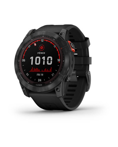 Смарт-годинник Garmin Fenix 7X Pro Solar Slate Gray w. Black Band (010-02778-00/01)