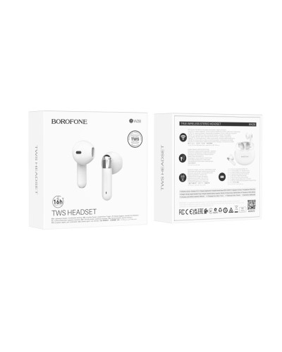 Блютуз Стерео Гарнитура Borofone BW28