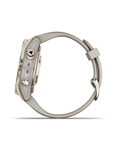 Смарт-годинник Garmin Epix Pro Gen 2 Sapphire 42mm Soft Gold w. Light S. Band (010-02802-10/11)