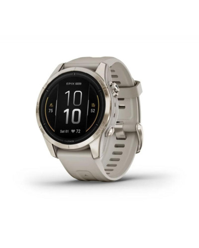 Смарт-годинник Garmin Epix Pro Gen 2 Sapphire 42mm Soft Gold w. Light S. Band (010-02802-10/11)