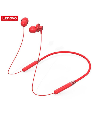 Навушники Lenovo HE05 red