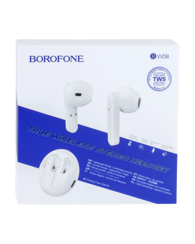 Блютуз Стерео Гарнитура Borofone BW08 TWS