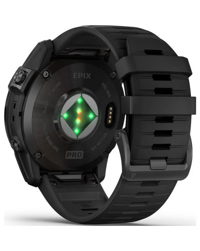 Смарт-годинник Garmin Epix Pro Gen 2 51mm Slate Gray w. Black Band (010-02804-20/21)