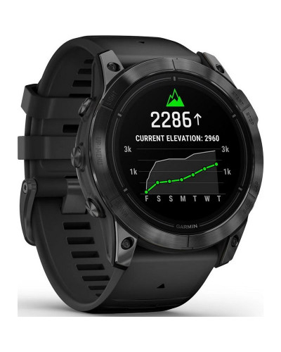 Смарт-годинник Garmin Epix Pro Gen 2 51mm Slate Gray w. Black Band (010-02804-20/21)