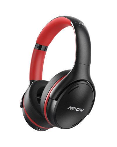 Навушники Mpow H19 IPO black-red
