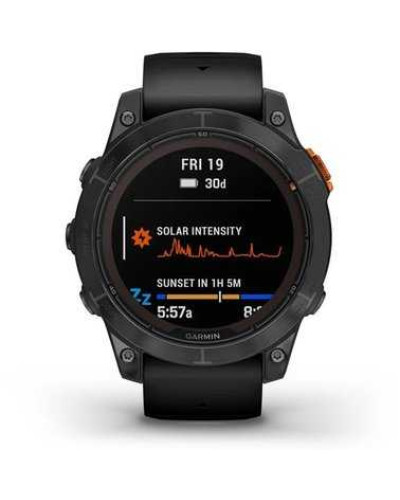 Смарт-годинник Garmin Fenix 7 Pro Solar Slate Gray w. Black Band (010-02777-00/01)