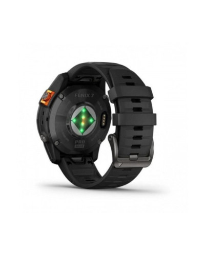 Смарт-годинник Garmin Fenix 7 Pro Solar Slate Gray w. Black Band (010-02777-00/01)