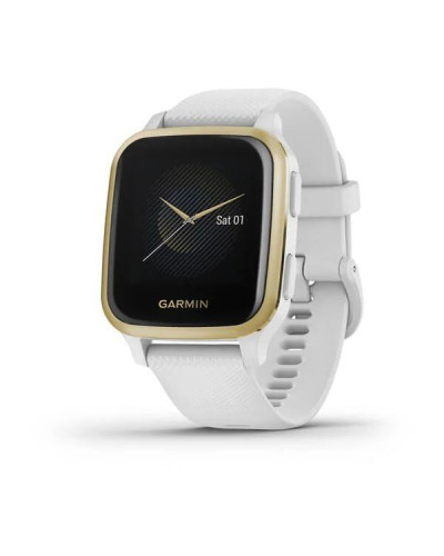 Смарт-годинник Garmin Venu Sq White/Light Gold (010-02427-11)