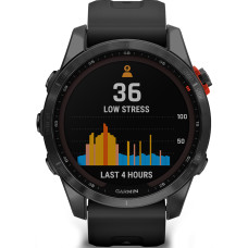 Смарт-годинник Garmin Fenix 7S Solar Slate Gray with Black Band (010-02539-12/13)
