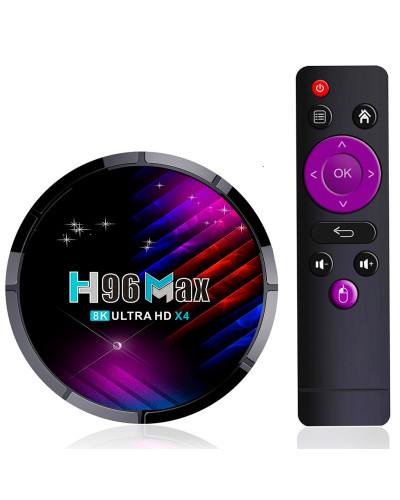 Смарт ТБ приставка H96 MAX X4 4/32Gb