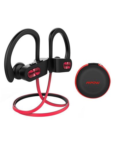 Навушники Mpow Flame black-red