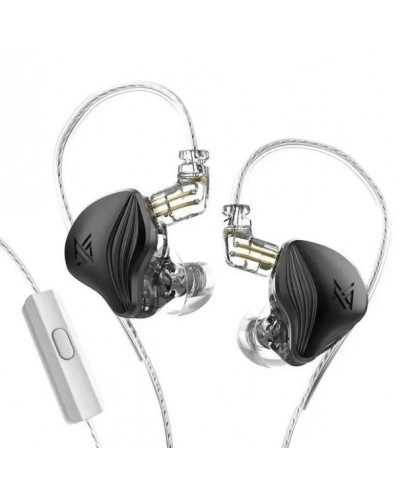 Навушники KZ ZEX Pro з мікрофоном black