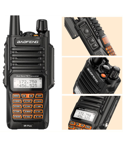 Рацiя Baofeng UV-9R Plus black