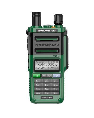 Рацiя Baofeng UV-9R Pro V2 green