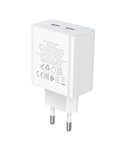 Сетевое Зарядное Устройство Hoco C108A Leader PD35W/QC