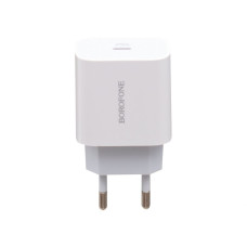 Сетевое Зарядное Устройство Borofone BA38A Plus PD 20W Type-C To Lightning