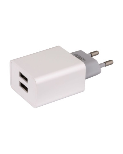Сетевое Зарядное Устройство XO L65 EU Micro 2USB 2.4A