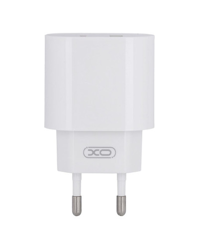 Сетевое Зарядное Устройство XO L81A EU PD20W+QC3.0 Type-C to Lightning 2USB