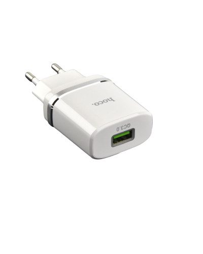 Сетевое Зарядное Устройство Hoco C12Q QC 3.0 18W Micro