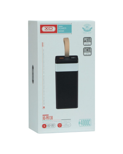 Power Bank XO PR130 PD 20W QC 22.5W 40000 mAh